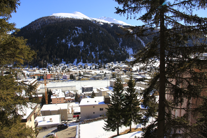 Das Eisfeld in Davos
