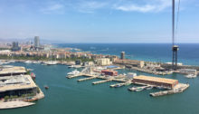 Am Hafen von Barcelona